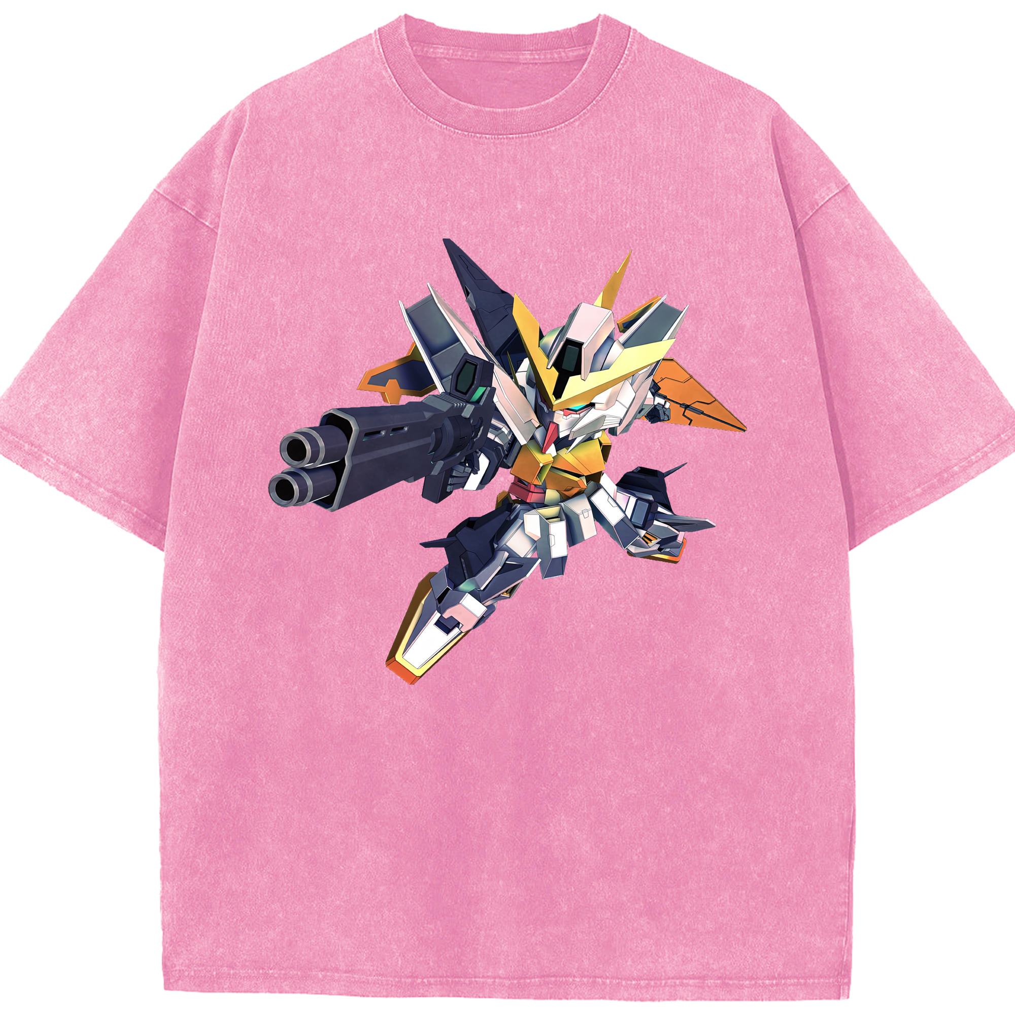 （画像用） 機動戦士ガンダム Mobile Suit Gundam 綿100% ヴィンテージ風 半袖Tシャツ（フロントプリント）